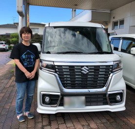 ご納車☆スペーシアカスタム